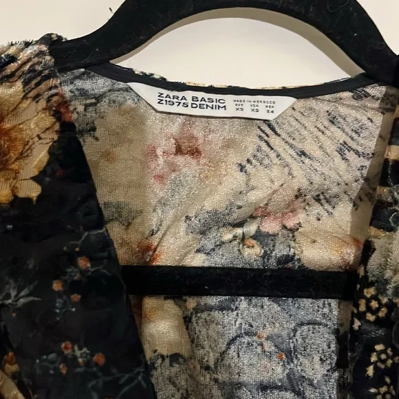 🤩🤩🤩 GORGEOUS ZARA FLORAL DRESS - Picture 4 of 6